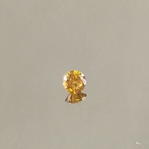Loose gold diamond gemstone